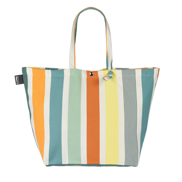 Adjustable bag with coated fabric - Garlin Pomme - Sac réglable en tissus enduit
