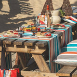 Coated fabric cotton 155cm/61" - Garlin Pêche (organic) - Toile enduite coton