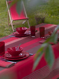 Coated Table Cloth - Ottoman Grenade - Nappe Enduite