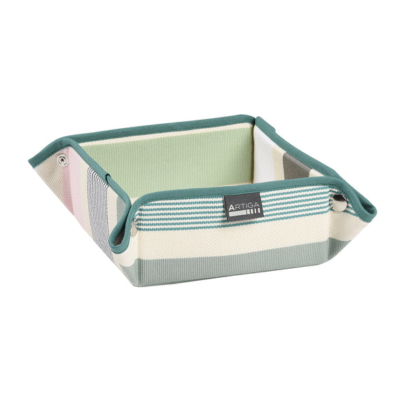 Folding basket square - Garlin Jade - Paniére & vide poche carré