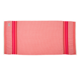 Honeycomb XL Bath Towel - Cerise- Drap de Bain XL Nid d'Abeille