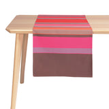 Table runner cotton -  Bidos Havane - Jeté de table coton