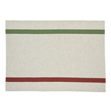 Tea towel with traditional diamond weave made in France