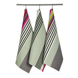 tea towel sewn in Canada woven in France cotton