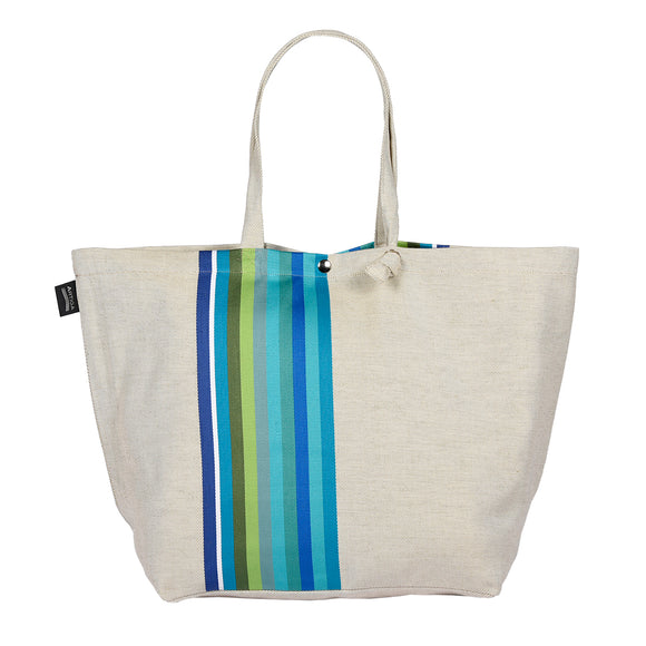Adjustable bag with coated fabric - Mauléon Turquoise - Sac réglable en tissus enduit (Copy)