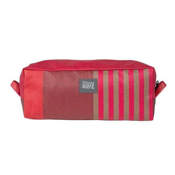 Toiletry bag in coated fabric - Grenade - Trousse de toilette en toile enduite