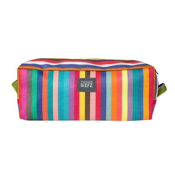 Toiletry bag in coated fabric - Salvador - Trousse de toilette en toile enduite
