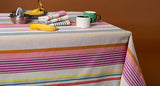 Fabric cotton/linen 175cm/68"3/4 - Pierre Multi (organic) - Tissus coton/lin
