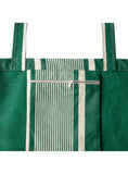 Playa bag with coated fabric - Yvonne Vert - Sac Playa en tissus enduit