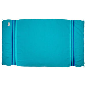 Honeycomb XL Bath Towel - Lagon - Drap de Bain XL Nid d'Abeille