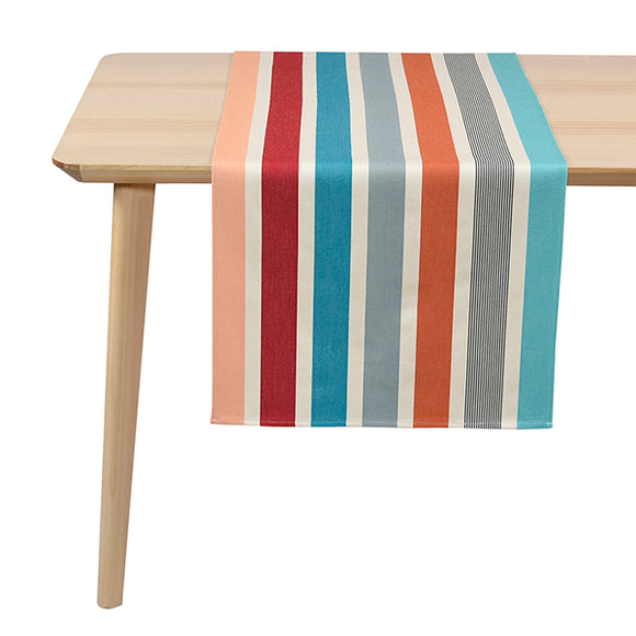 Coated table runner - Garlin Pêche - Jeté de table en enduit