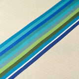 Fabric cotton/linen 170cm/67" - Mauléon Turquoise (organic) - Tissus coton/lin