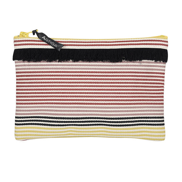 Pouch with fringe - Biaudos Organic - Trousse á franges