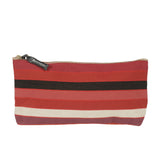 Pencil case in espadrille fabric, made in France