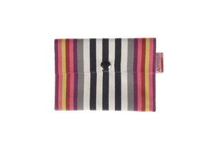 wallet in espadrille fabric, made in France by Artiga