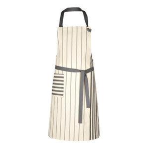 Apron in cotton-linen, made in France by Artiga