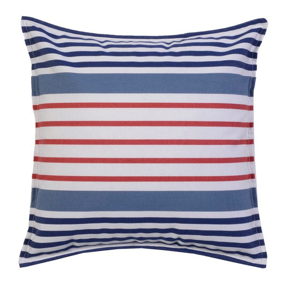 Throw pillow 16'' square in OUTDOOR fabric (no insert) - Coussin 16
