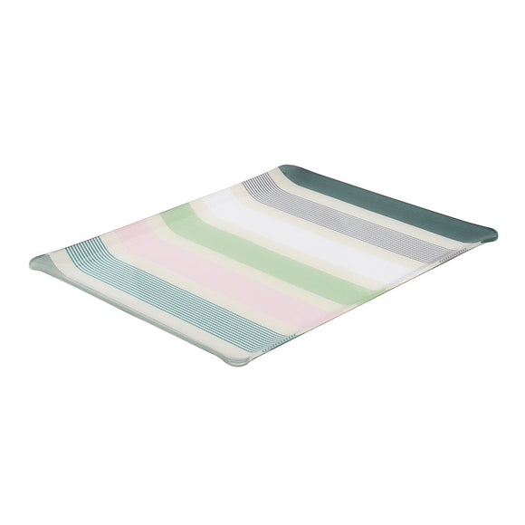 Large tray with Artiga fabric inside, in a mold of acrylic